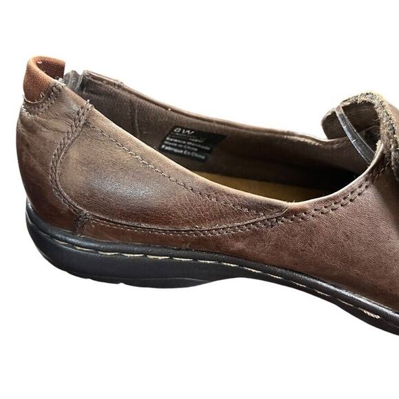 Cobb Hill by New Balance Womens Paulette Leather Brown Comfort Loafers sz 8 W - Picture 6 of 16